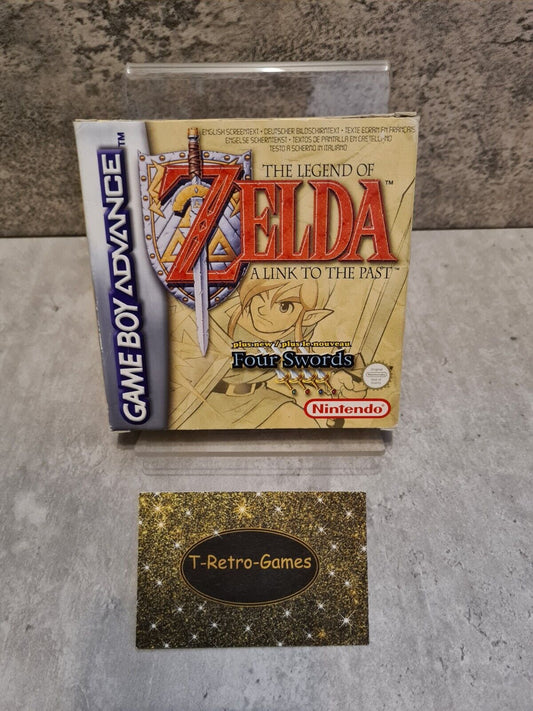 Nintendo Gameboy Advance The Legend of Zelda Four Swords mit OVP + Anleitung EUR - T-Retro-Games 