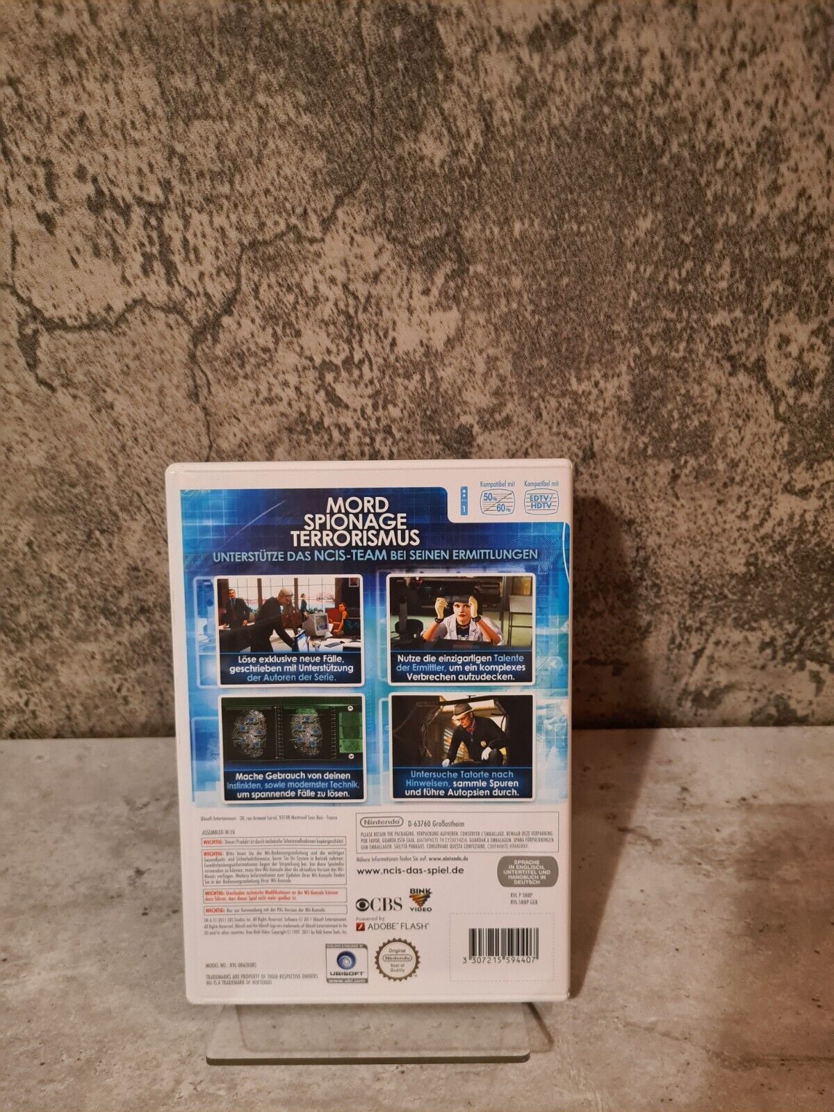 Nintendo Wii Spiel NCIS mit OVP GER - T-Retro-Games 
