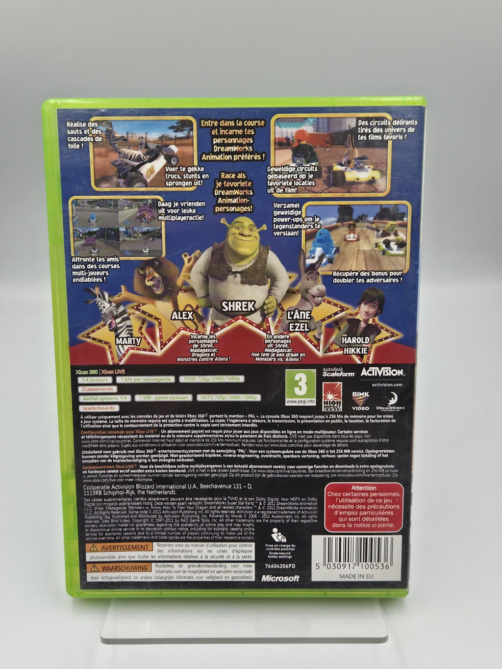 XBOX360 Spiel Dreamworks Super Star Kartz mit OVP und Anleitung 