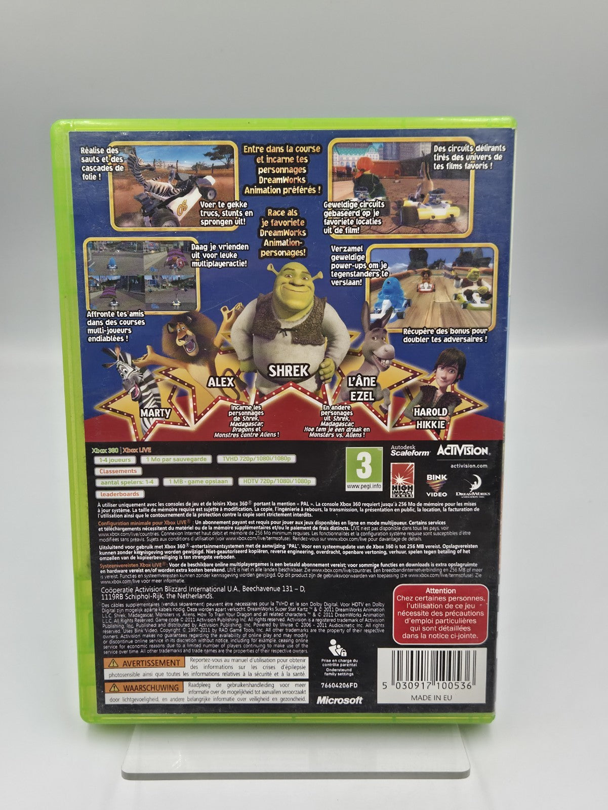 XBOX360 Spiel Dreamworks Super Star Kartz mit OVP und Anleitung 