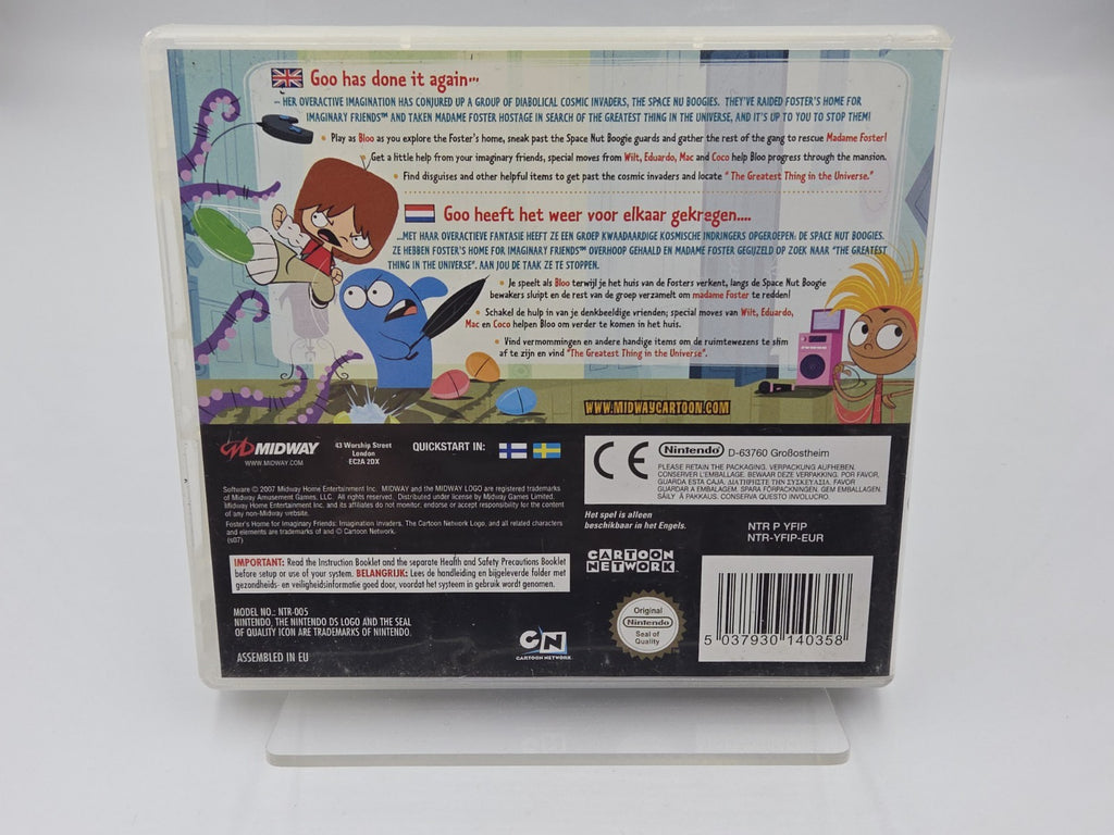Nintendo DS Foster's Home for Imaginary Friends mit OVP und Anleitung EUR