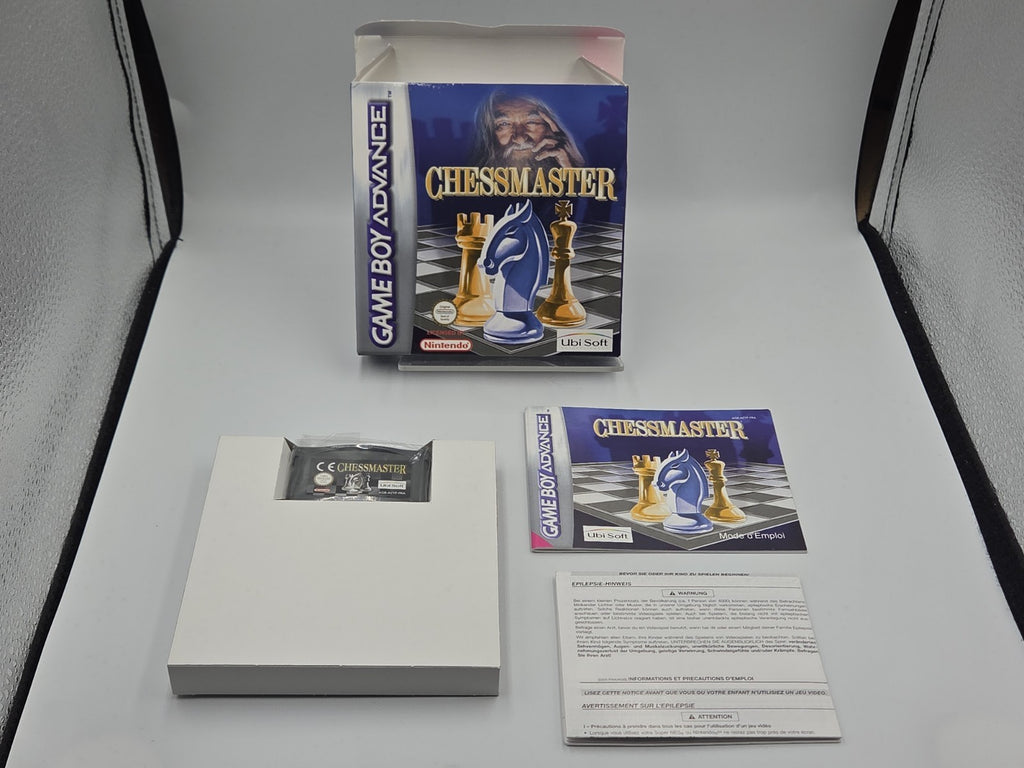 Nintendo Game Boy Advance Spiel Chessmaster mit OVP und Anleitung FRA