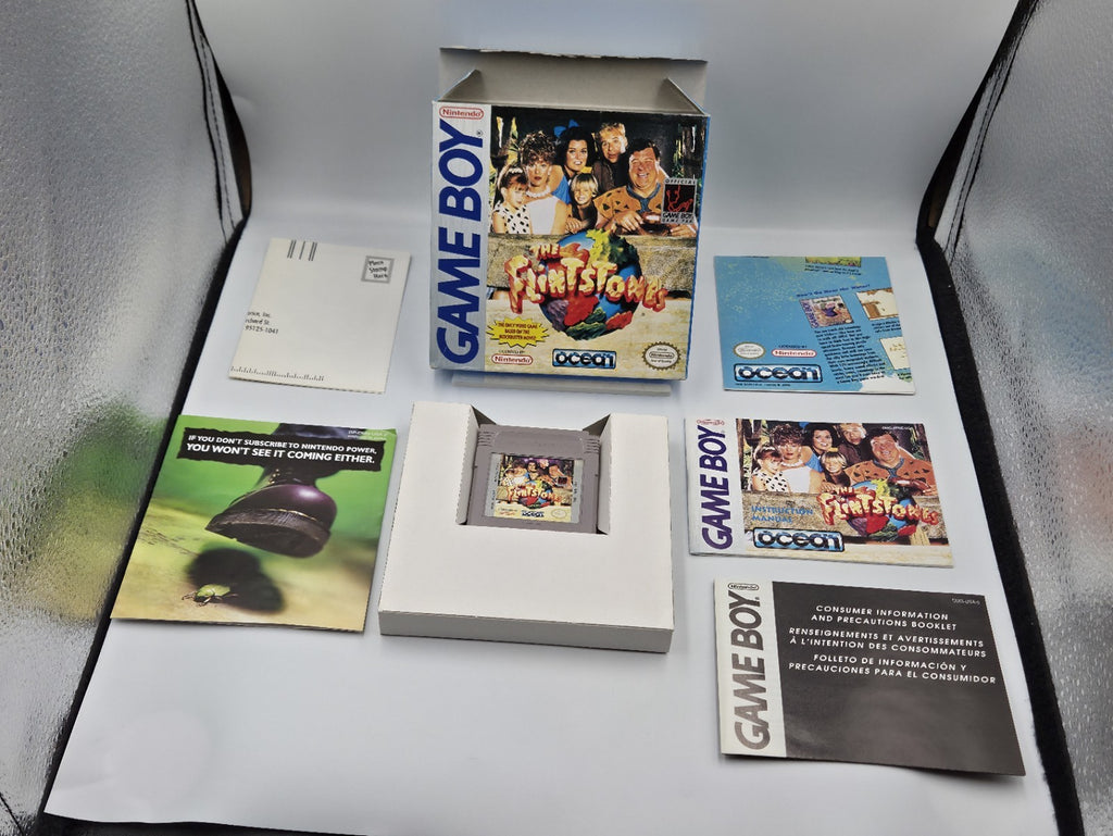 Nintendo Game Boy Classic Spiel The Flintstones mit OVP und Anleitung USA
