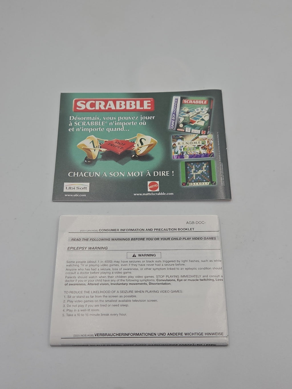 Nintendo Game Boy Advance Spiel Chessmaster mit OVP und Anleitung FRA
