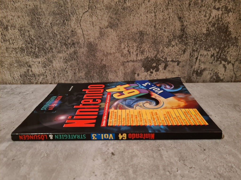 N64 Nintendo 64 Strategien & Lösungen Vol. 3 - T-Retro-Games 
