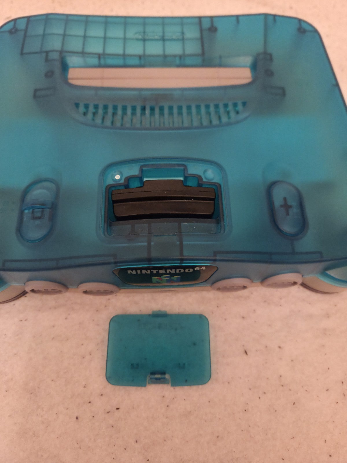 N64 Nintendo 64 Clear Blue Konsole Console OVP 