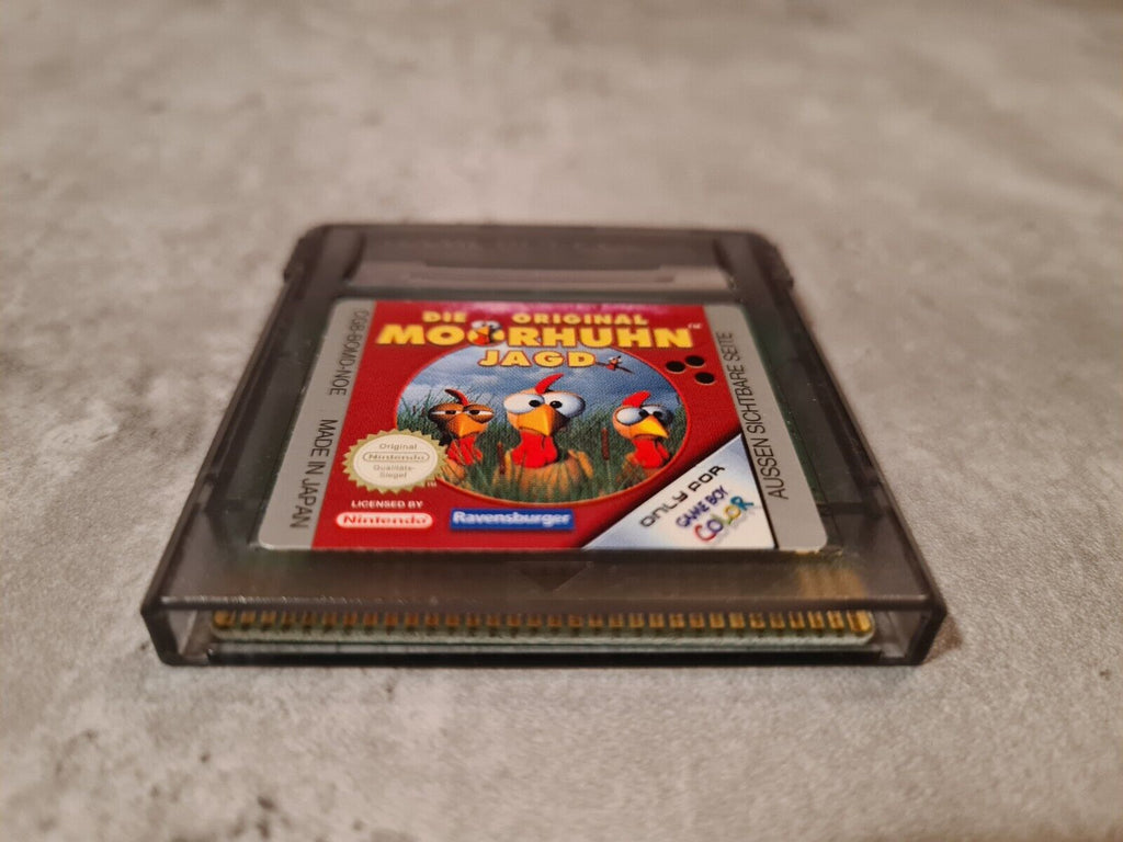 Nintendo Game Boy Color Die Original Moorhuhn Jagd NOE Modul - T-Retro-Games 