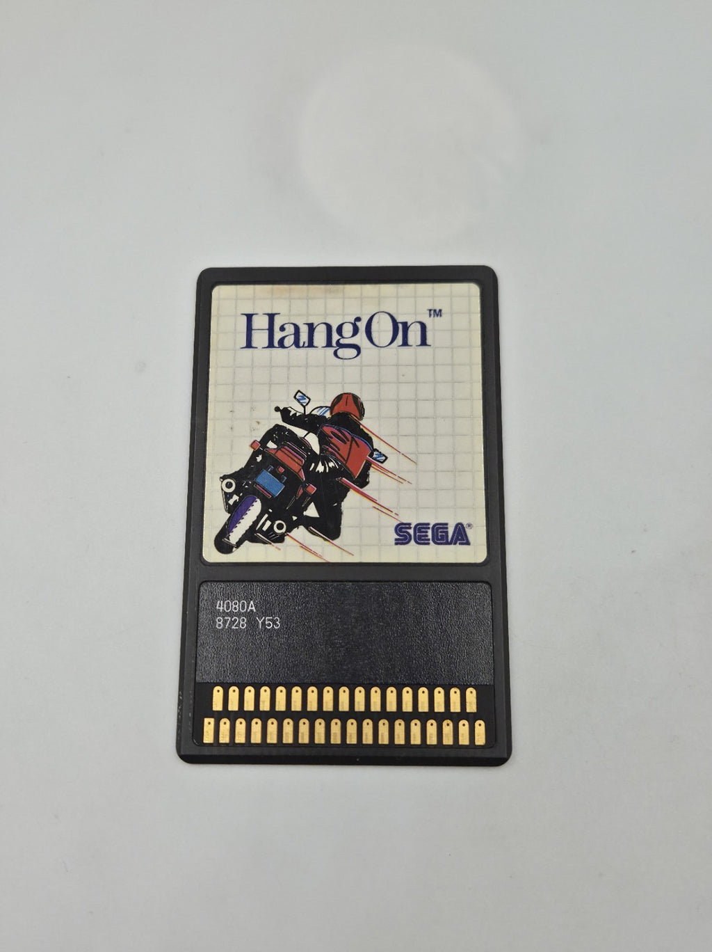 Sega Master System Sega Card Spiel Hang On Modul