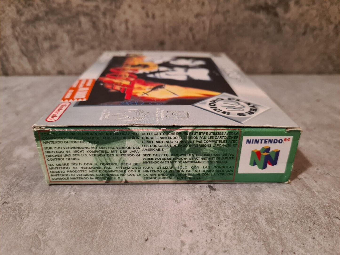 N64 Nintendo 64 GoldenEye 007 mit OVP und Anleitung EUR - T-Retro-Games 