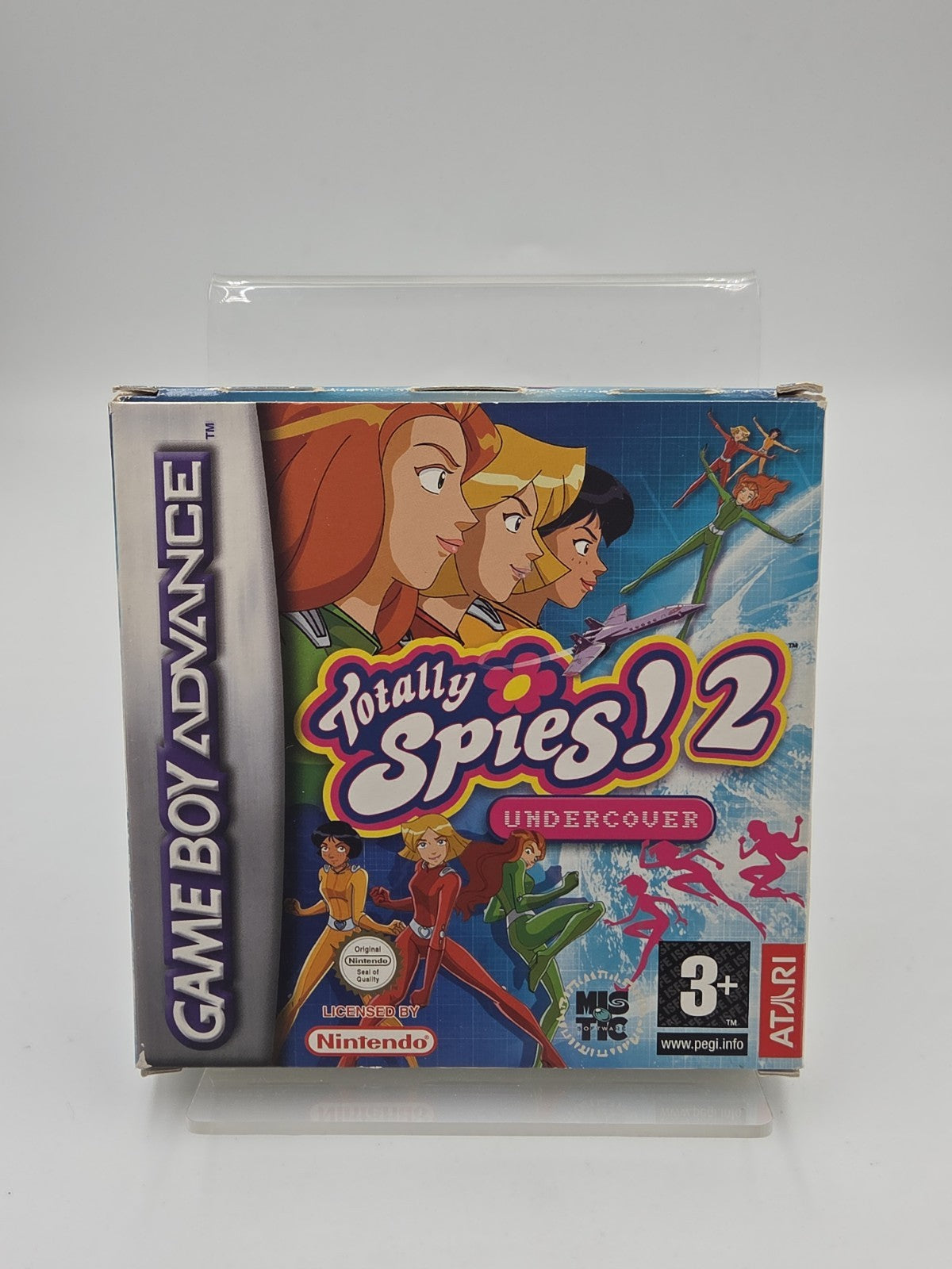 Game Boy Advance Spiel Totally Spies! 2 Undercover mit OVP und Anleitung FAH