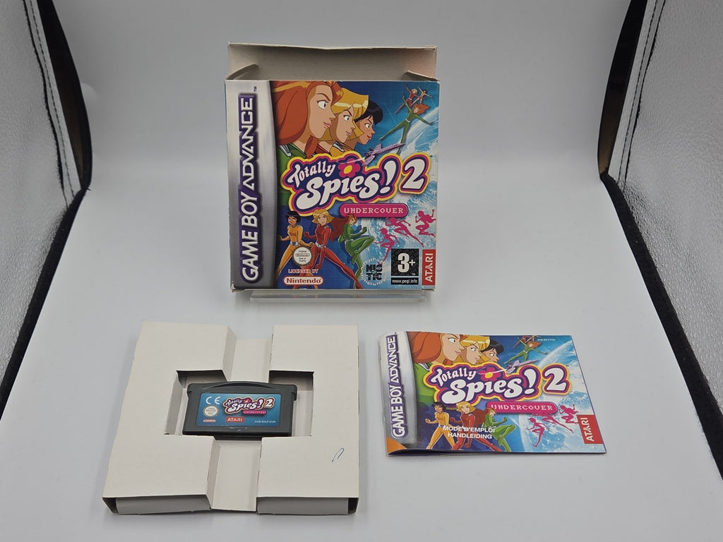 Game Boy Advance Spiel Totally Spies! 2 Undercover mit OVP und Anleitung FAH