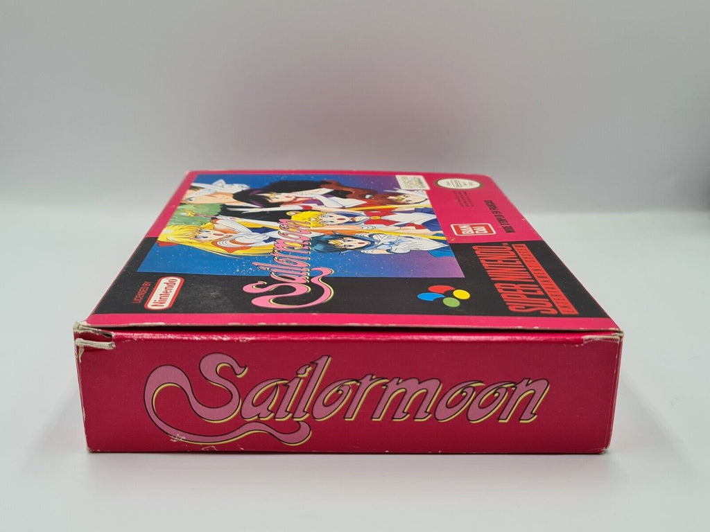 SNES Super Nintendo Sailor Moon mit OVP und Anleitung FRA/SFRA - T-Retro-Games 