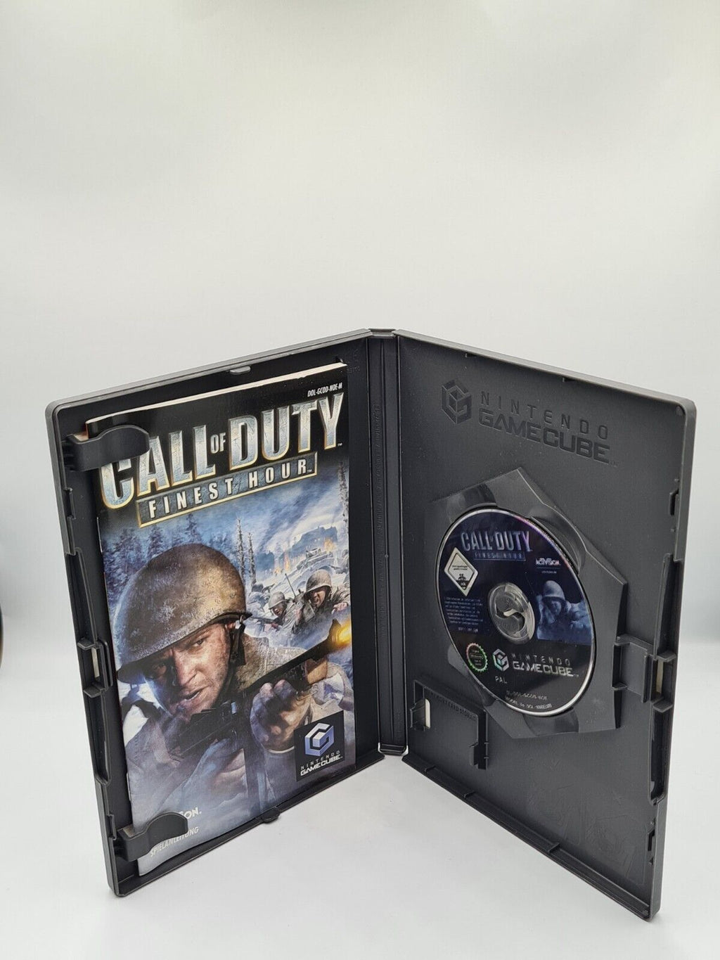 Nintendo GameCube Call of Duty Finest Hour mit OVP und Anleitung NOE - T-Retro-Games 