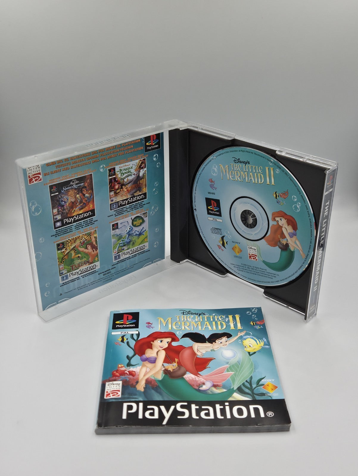 PS1 Playstation 1 Disney's The Little Mermaid II mit OVP und Anleitung 