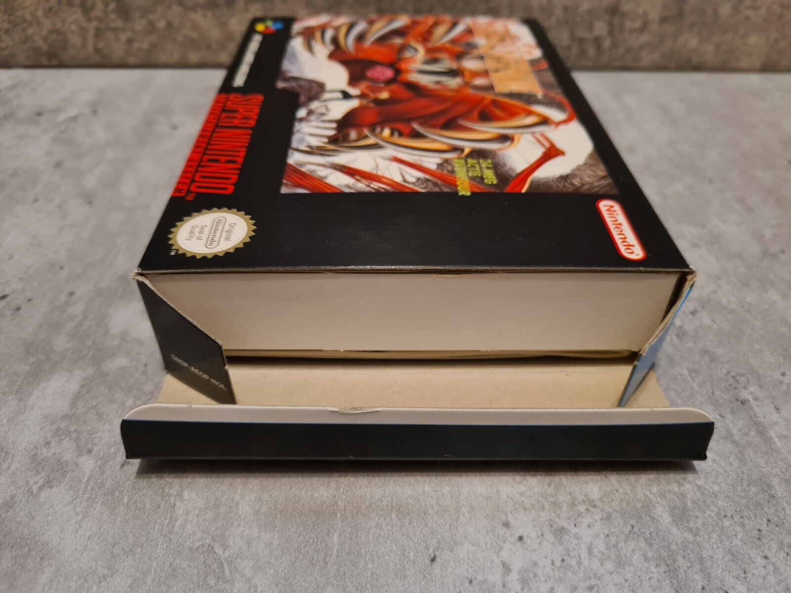 SNES Super Nintendo Secret of Evermore mit OVP und Anleitung + Poster HOL - T-Retro-Games 