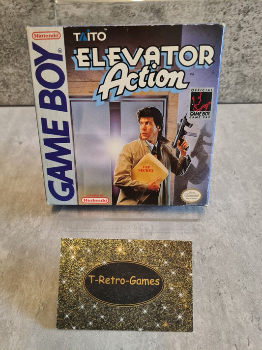 Nintendo Gameboy Classic Elevator Action mit OVP und Anleitung USA - T-Retro-Games 