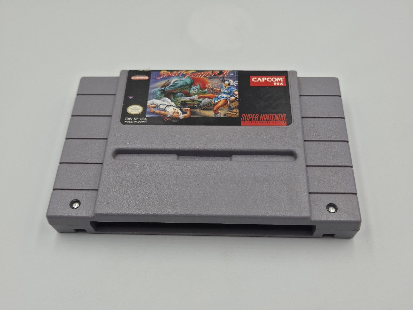 SNES Super Nintendo Street Fighter II mit OVP und Anleitung NTSC USA