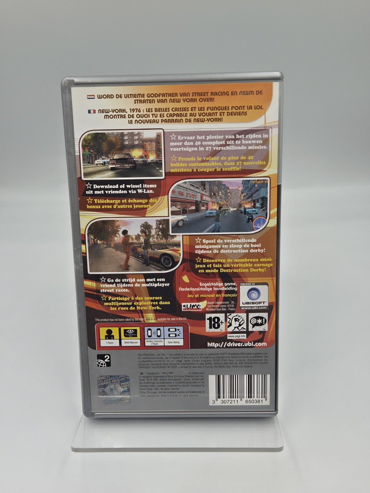 Sony PSP Spiel Driver 76 mit OVP und Anleitung Multilingual
