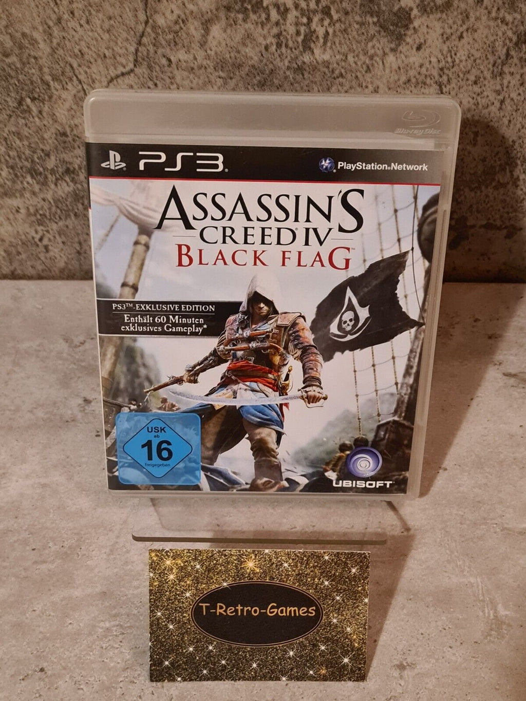PS3 Spiel Assassin's Creed IV Black Flag mit OVP und Anleitung Deutsch - T-Retro-Games 
