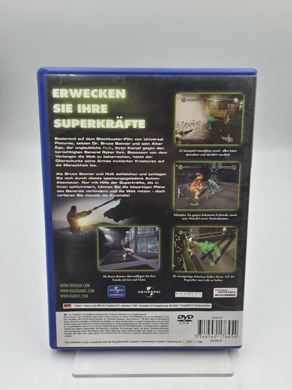 PS2 Playstation 2 The Hulk mit OVP und Anleitung Deutsch 
