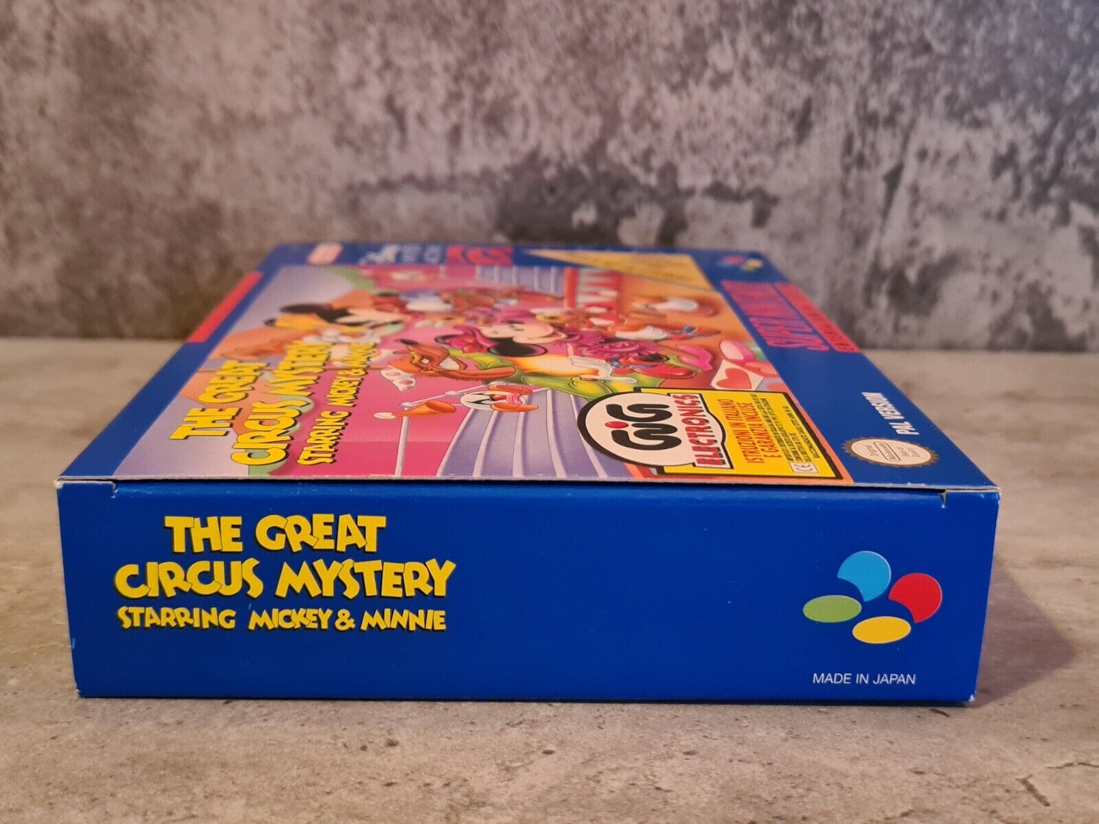 SNES Super Nintendo The Great Circus Mystery New Old Stock NEU - T-Retro-Games 