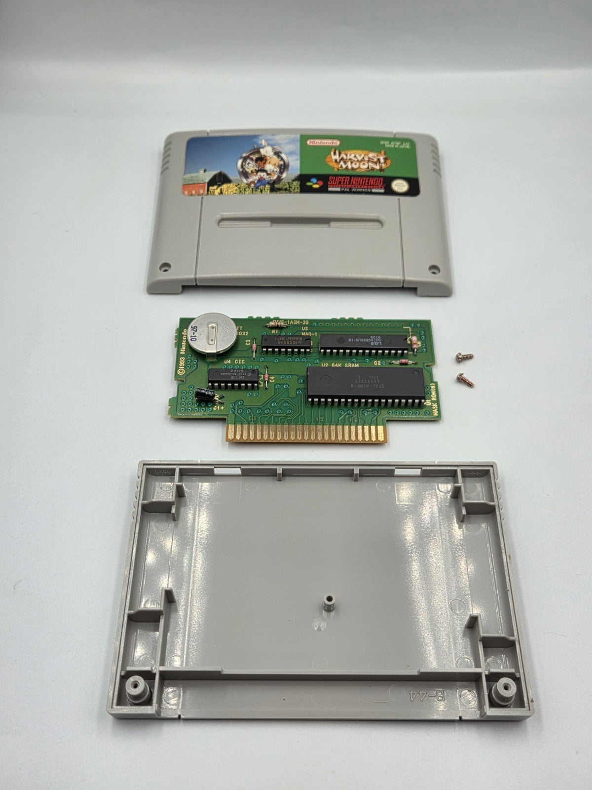 SNES Super Nintendo Harvest Moon mit OVP und Anleitung AUS
