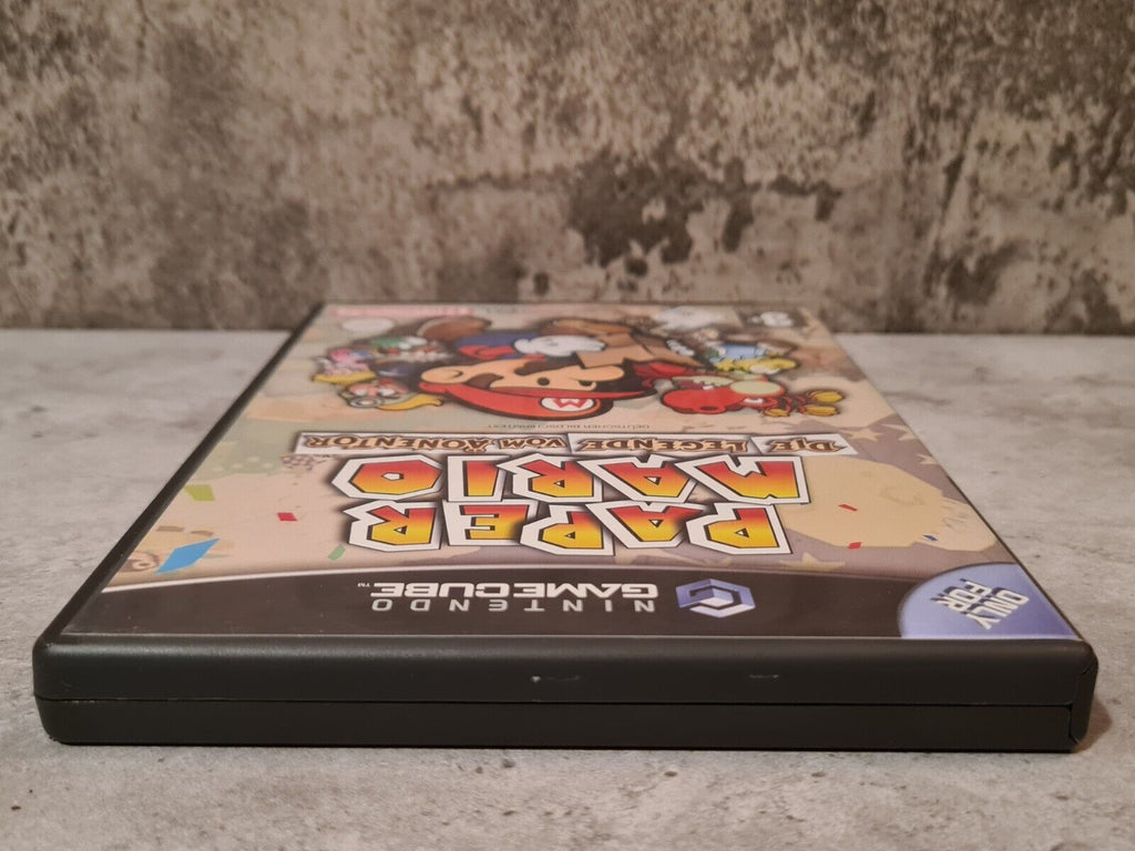 Nintendo GameCube Paper Mario Die Legende vom Äonentor mit OVP und Anleitung NOE - T-Retro-Games 