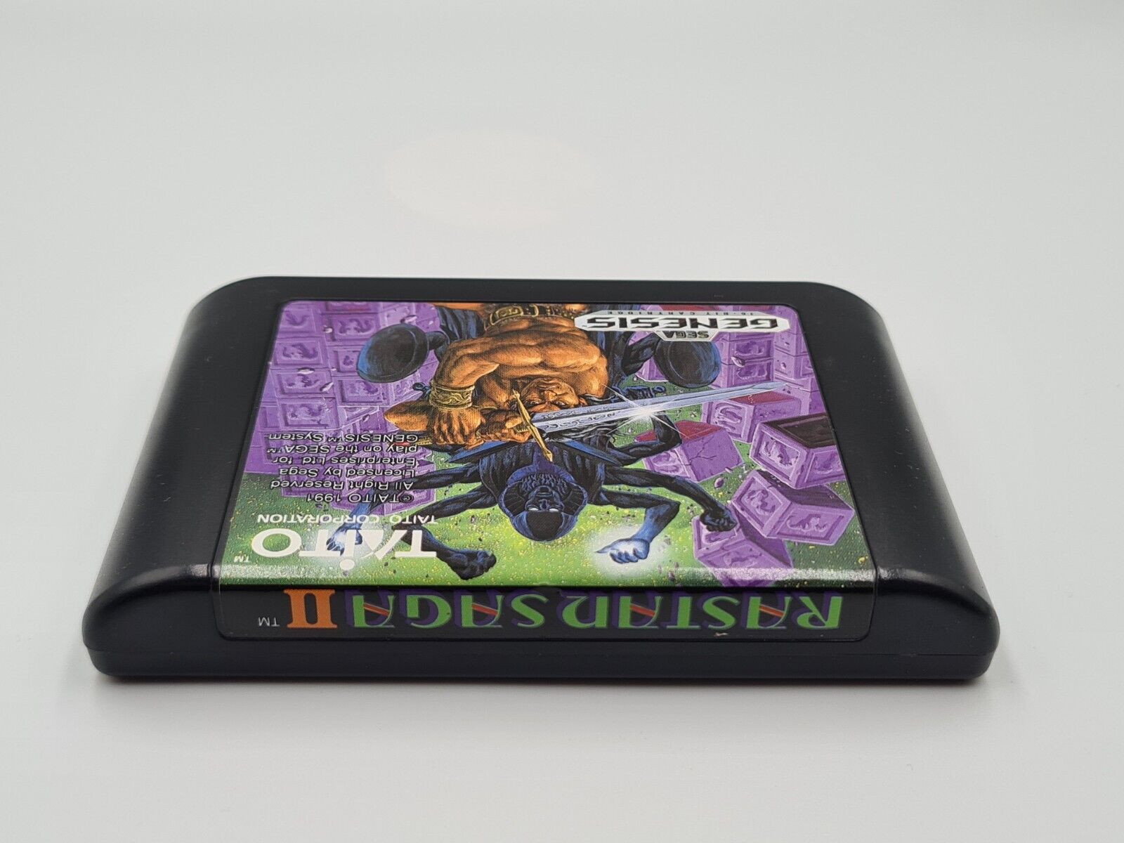Sega Genesis Rastan Saga II mit OVP und Anleitung USA - T-Retro-Games 