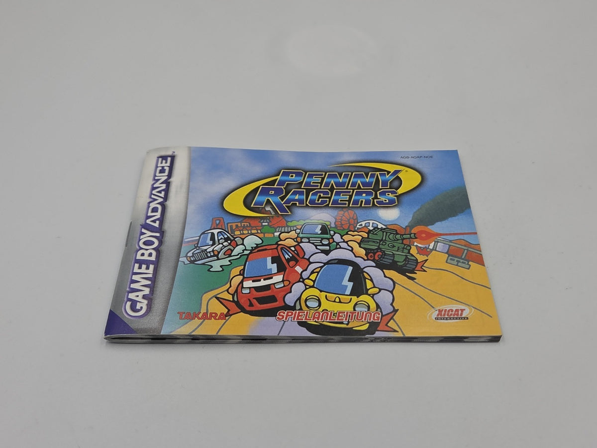 Nintendo Game Boy Advance Spiel Penny Racers mit OVP und Anleitung NOE