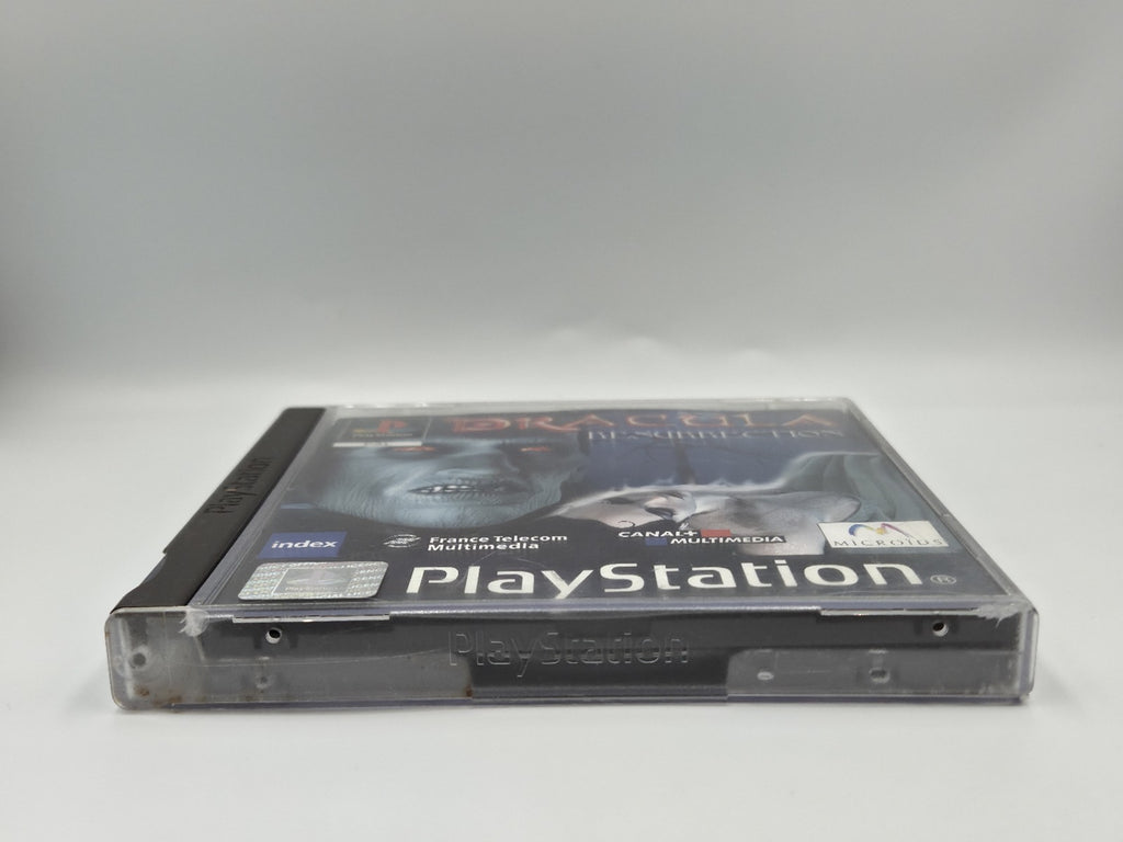 PS1 Playstation 1 Spiel Dracula Resurrection mit OVP + Anleitung Deutsch 2 Discs