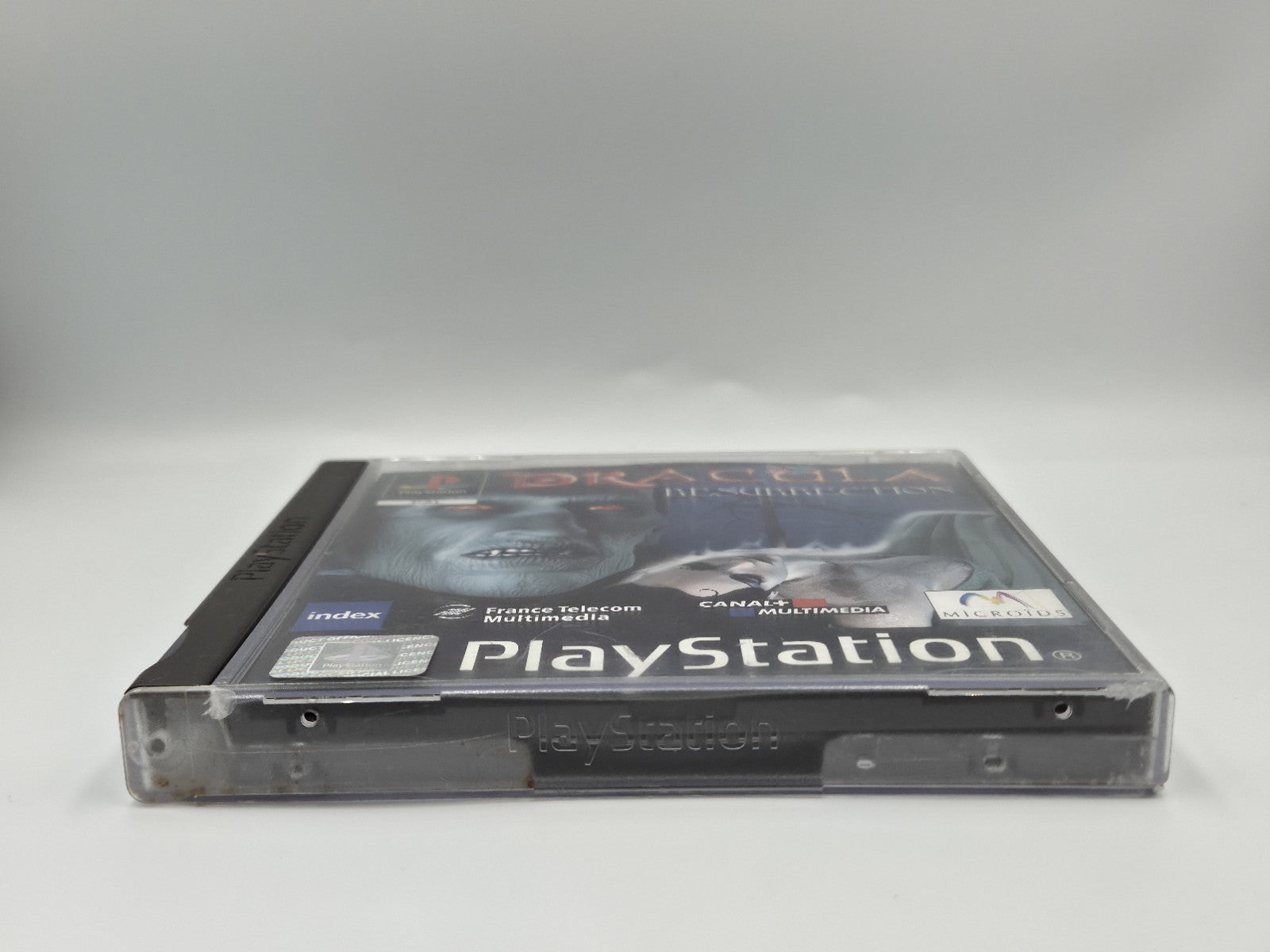 PS1 Playstation 1 Spiel Dracula Resurrection mit OVP + Anleitung Deutsch 2 Discs