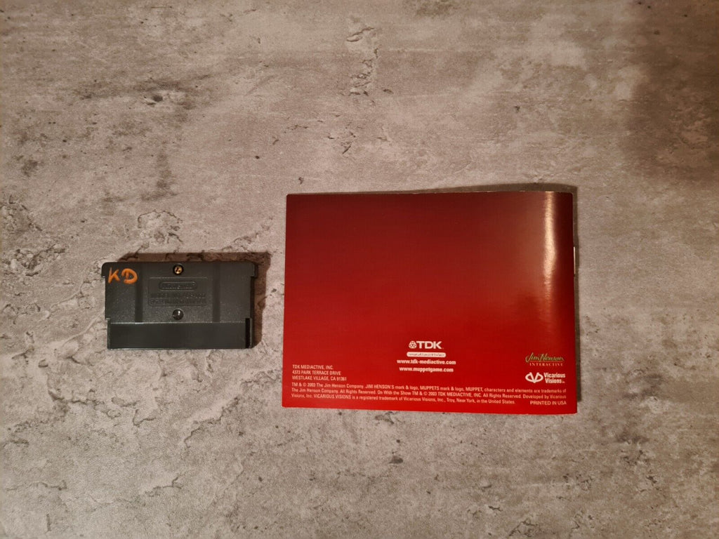 Nintendo Gameboy Advance The Muppets On with the Show! mit OVP und Anleitung USA - T-Retro-Games 