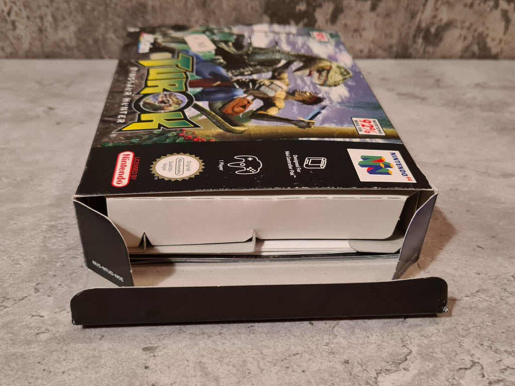 N64 Nintendo 64 Turok Dinosaur Hunter mit OVP und Anleitung NOE - T-Retro-Games 
