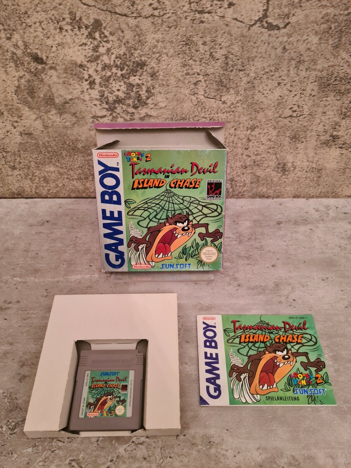 Nintendo Game Boy Classic Tasmanian Devil in Island Chase OVP und Anleitung NOE - T-Retro-Games 