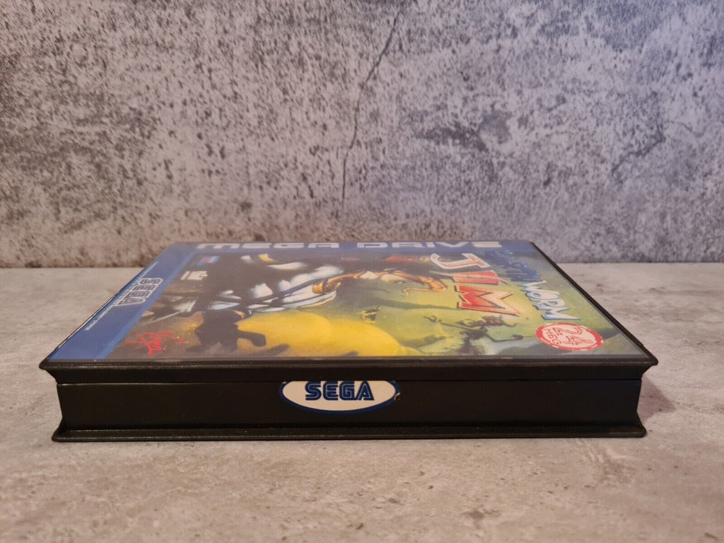 Sega Mega Drive Spiel Earthworm Jim mit OVP und Anleitung Multi Language - T-Retro-Games 
