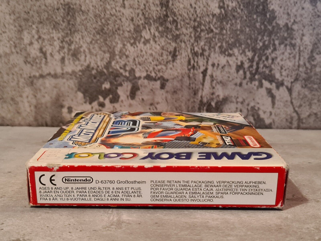 Nintendo Game Boy Color Spiel Micro Machines V3 mit OVP und Anleitung EUR - T-Retro-Games 