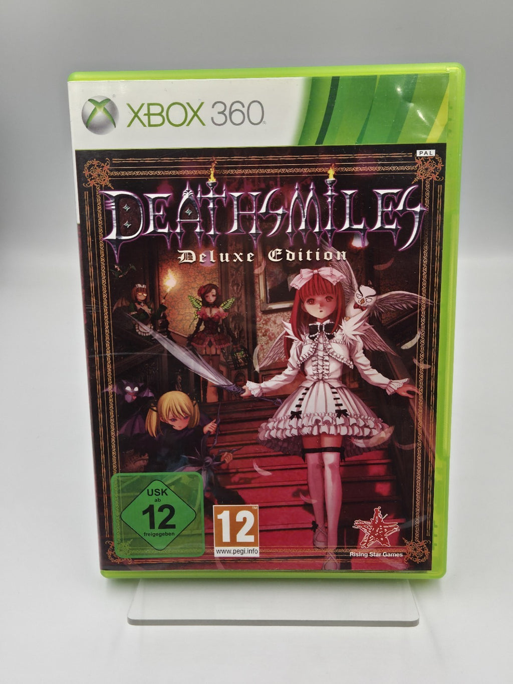 XBOX360 Spiel Deathsmiles Deluxe Edition mit OVP und Anleitung Deutsch 3 Discs