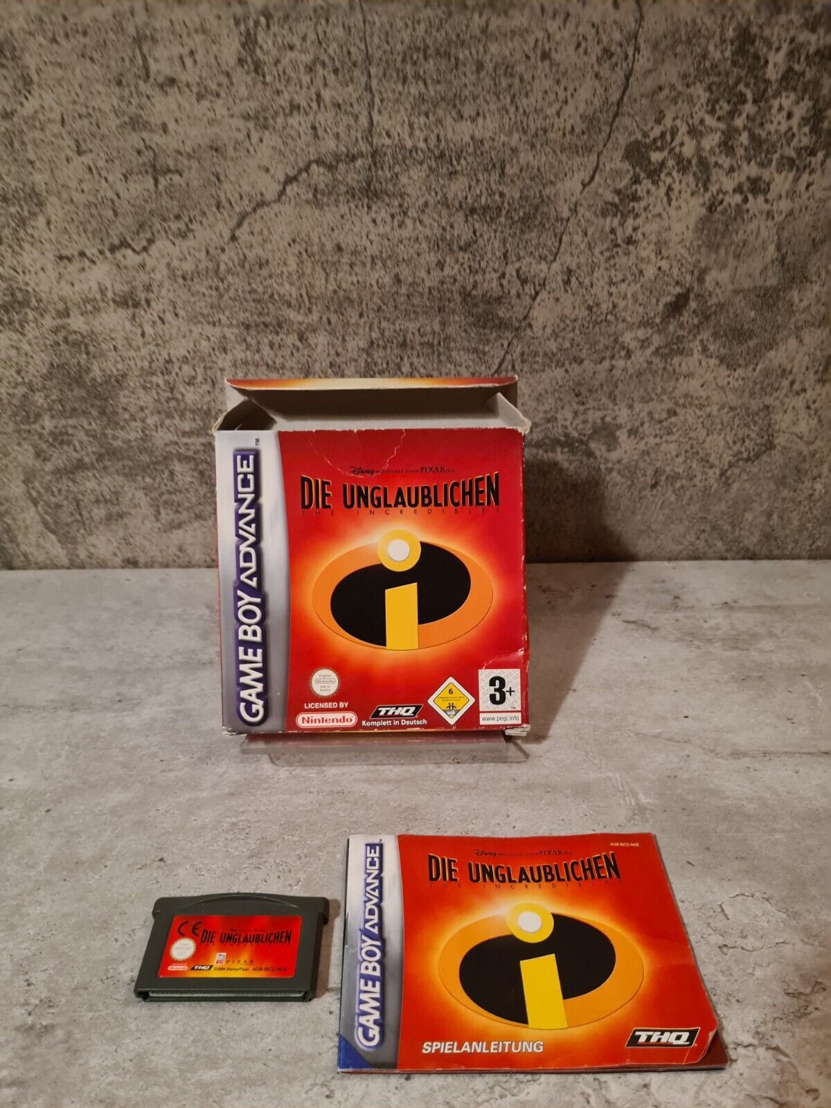 Nintendo Gameboy Advance Disney Die Unglaublichen mit OVP und Anleitung NOE - T-Retro-Games 