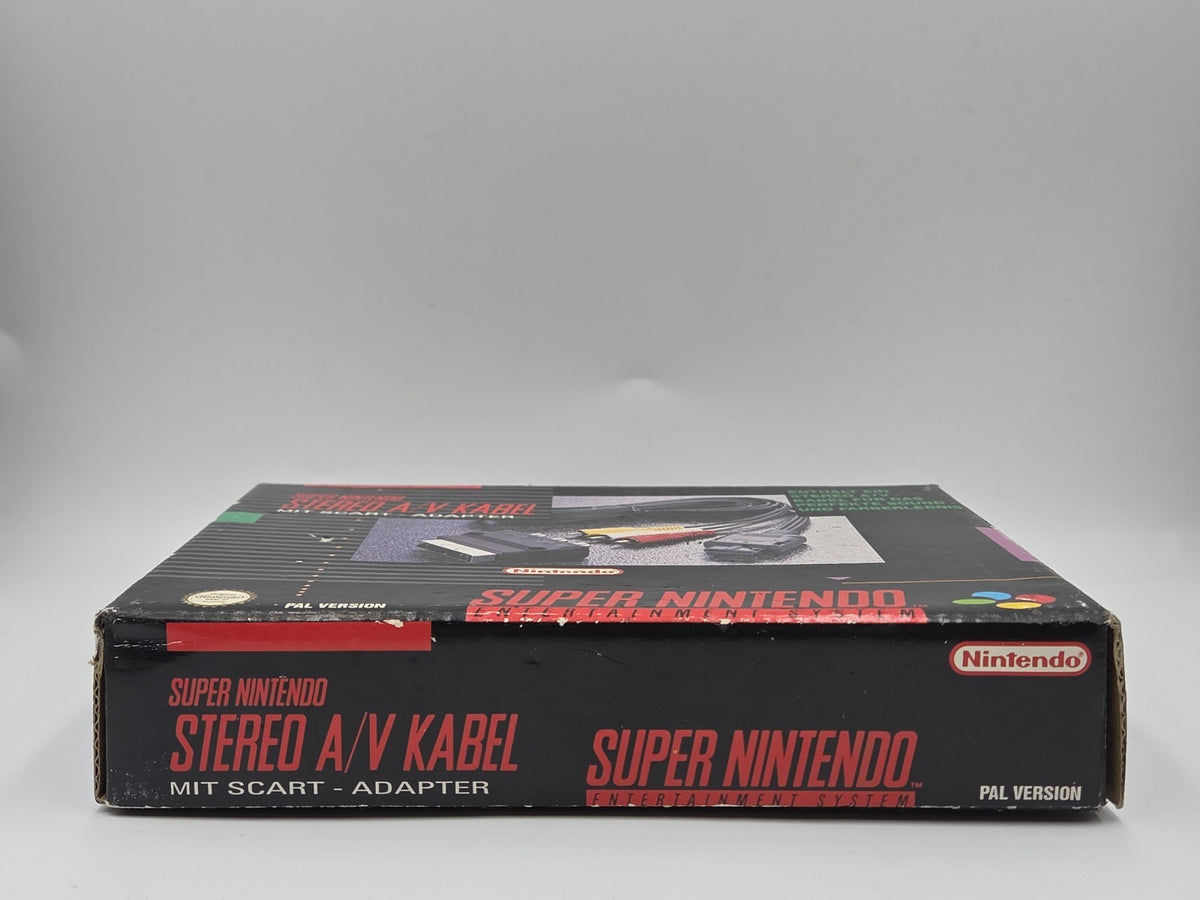Super Nintendo Stereo A/V Kabel OVP