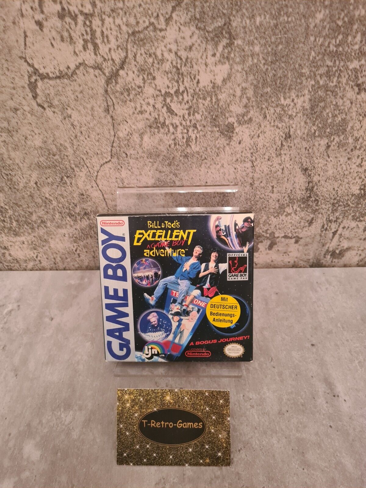 Game Boy Classic Bill & Ted's Excellent Adventure mit OVP und Anleitungen USA - T-Retro-Games 