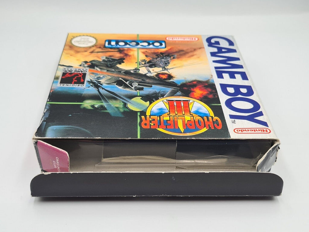 Nintendo Game Boy Classic Choplifter III mit OVP und Anleitung EUR - T-Retro-Games 