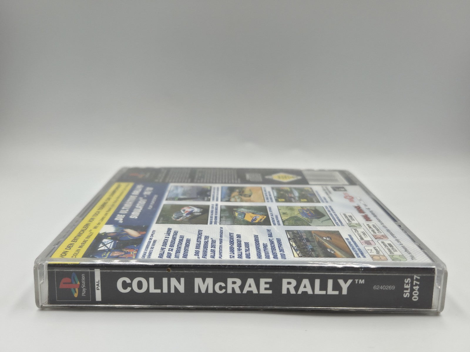 PS1 Playstation 1 Spiel Colin Mcrae Rally mit OVP und Anleitung Deutsch