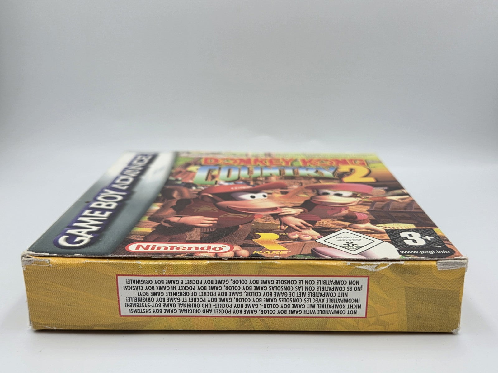 Nintendo Game Boy Advance Donkey Kong Country 2 mit OVP und Anleitung EUR