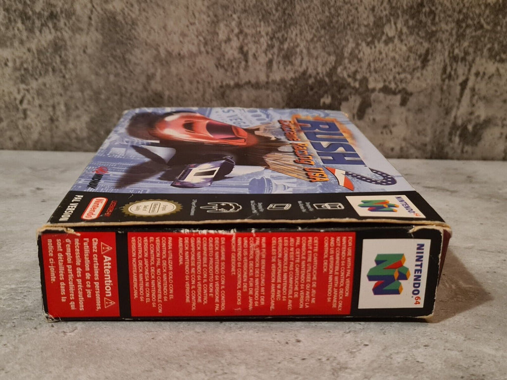N64 Nintendo 64 Rush: 2 Extreme Racing USA mit OVP und Anleitung EUR - T-Retro-Games 