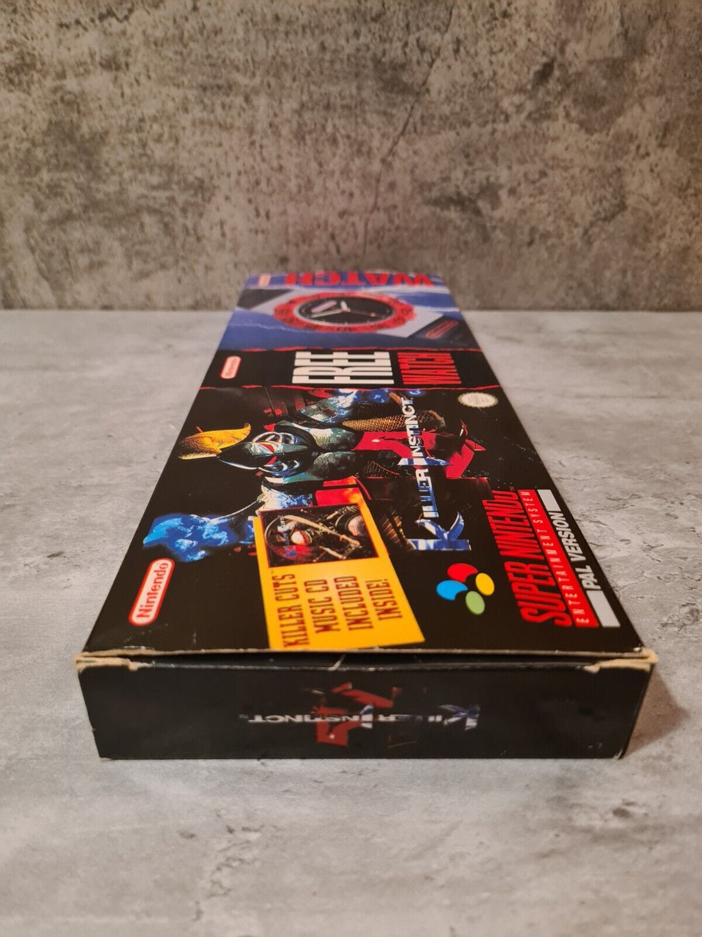 SNES Super Nintendo Killer Instinct Free Watch Big Box OVP mit Anleitung UKV - T-Retro-Games 