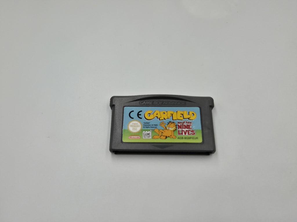 Game Boy Advance Spiel Garfield und seine neun Leben mit OVP und Anleitung NOE