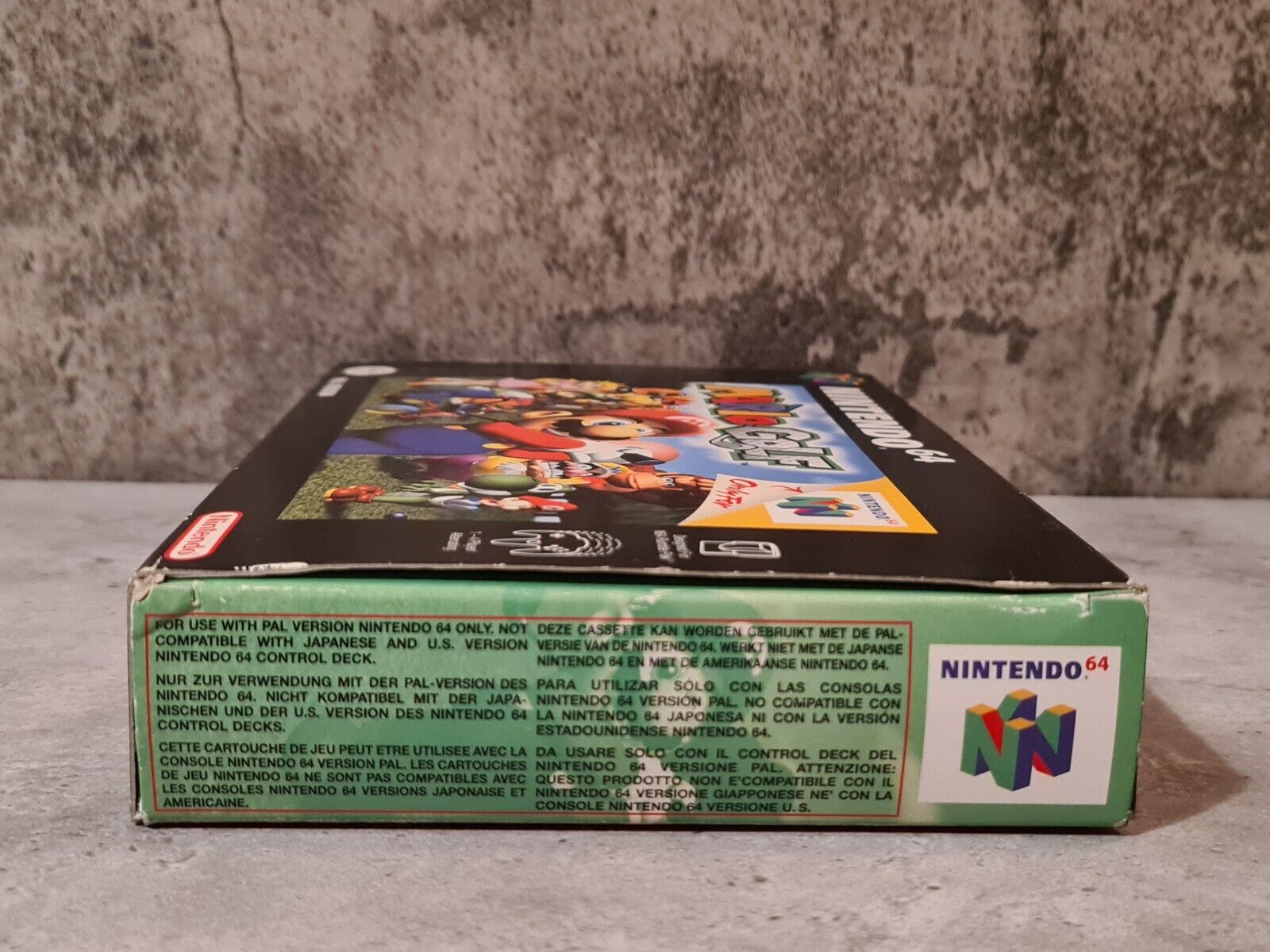 N64 Nintendo 64 Mario Golf mit OVP und Anleitung EUR - T-Retro-Games 