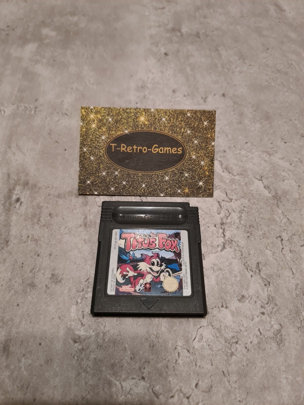 Nintendo Game Boy Color Titus The Fox EUR Modul - T-Retro-Games 
