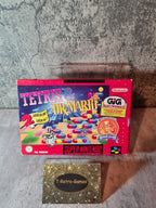 SNES Super Nintendo Tetris & Dr. Mario mit OVP und Anleitung ITA - T-Retro-Games 