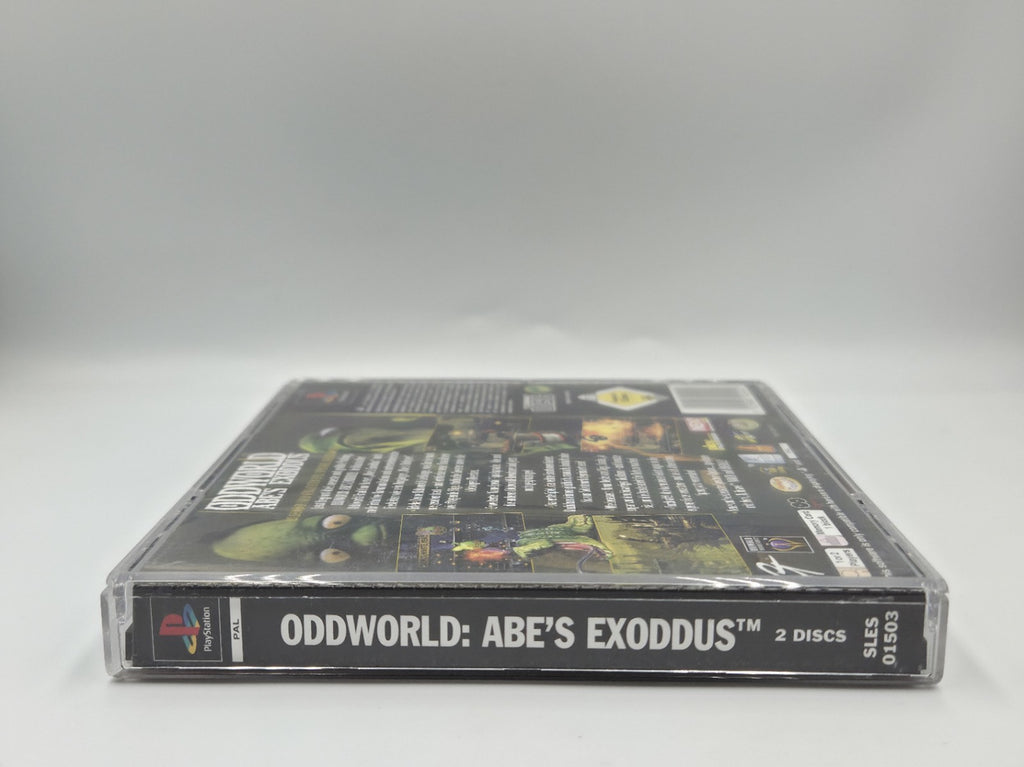 PS1 Playstation 1 Oddworld Abe's Exodus mit OVP + Anleitung Deutsch 2 Discs